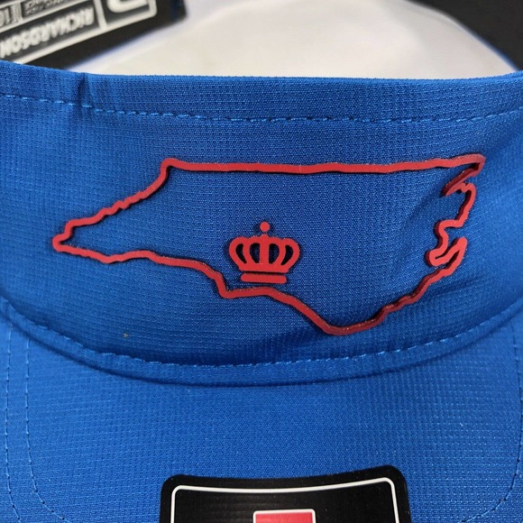 NORTH CAROLINA SHAPE RICHARDSON VISOR HAT CAP NEW BLUE RED ONE SIZE FITS MOST - Picture 5 of 10
